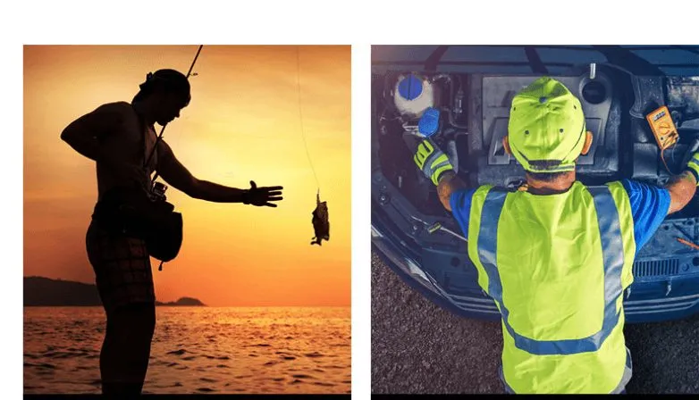 Luminous Fishing Gloves - Hands-Free Light, On/Off Switch, Replaceable Batteries
