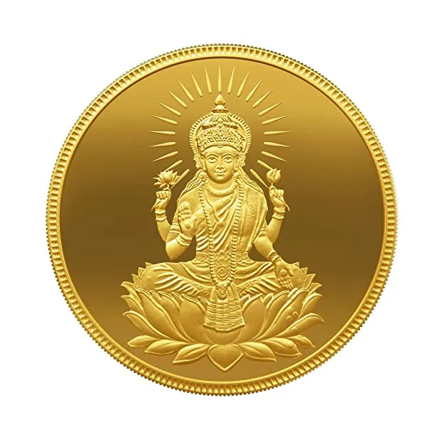 MMTC 5 GM Pure Lakshmi Gold Coin 999 With Certificate