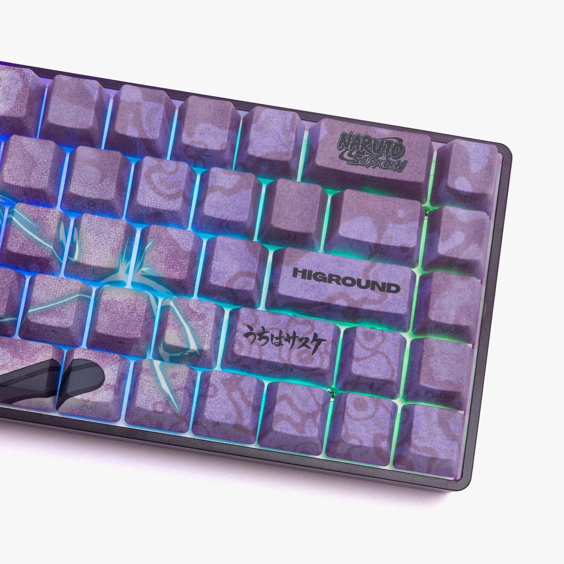 Naruto x HG Base 65 Keyboard - Sasuke