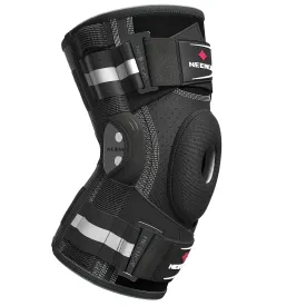 NEENCA Professional Knee Brace for Knee Pain, Hinged Knee Support with Patented X-Strap Fixing System, Strong Stability for Pain Relief, Arthritis, Meniscus Tear, ACL, PCL, MCL, Runner, Sport, Workout