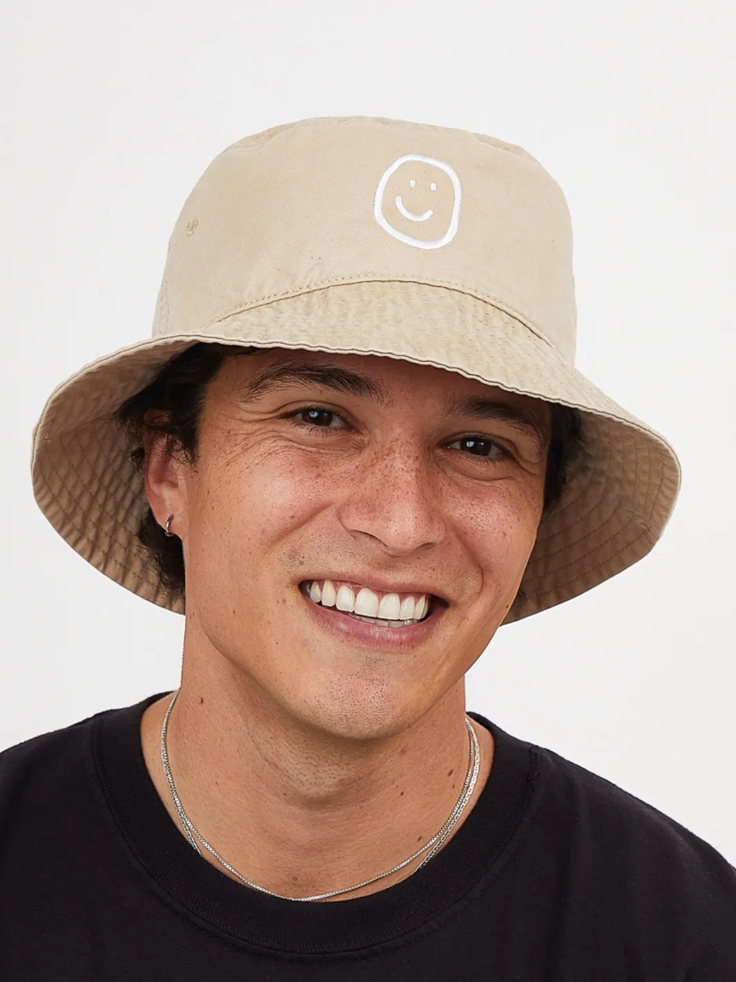 Nick Bucket Hat - Beige