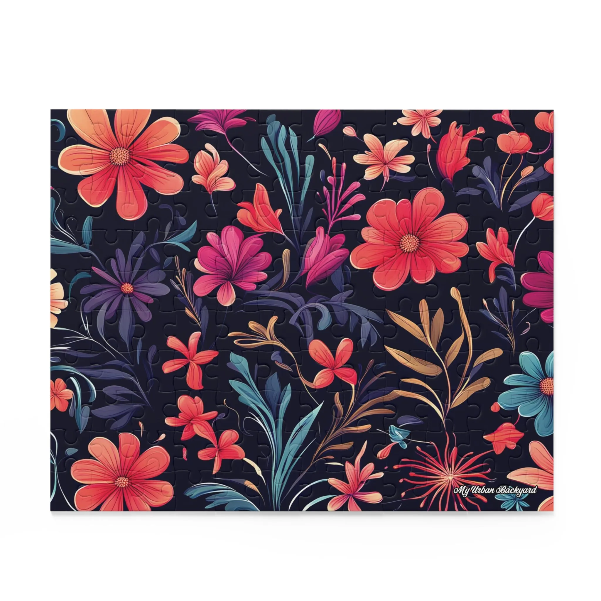 Night Blooming Wildflowers, Jigsaw Puzzle, (120, 252, or 500-Piece)