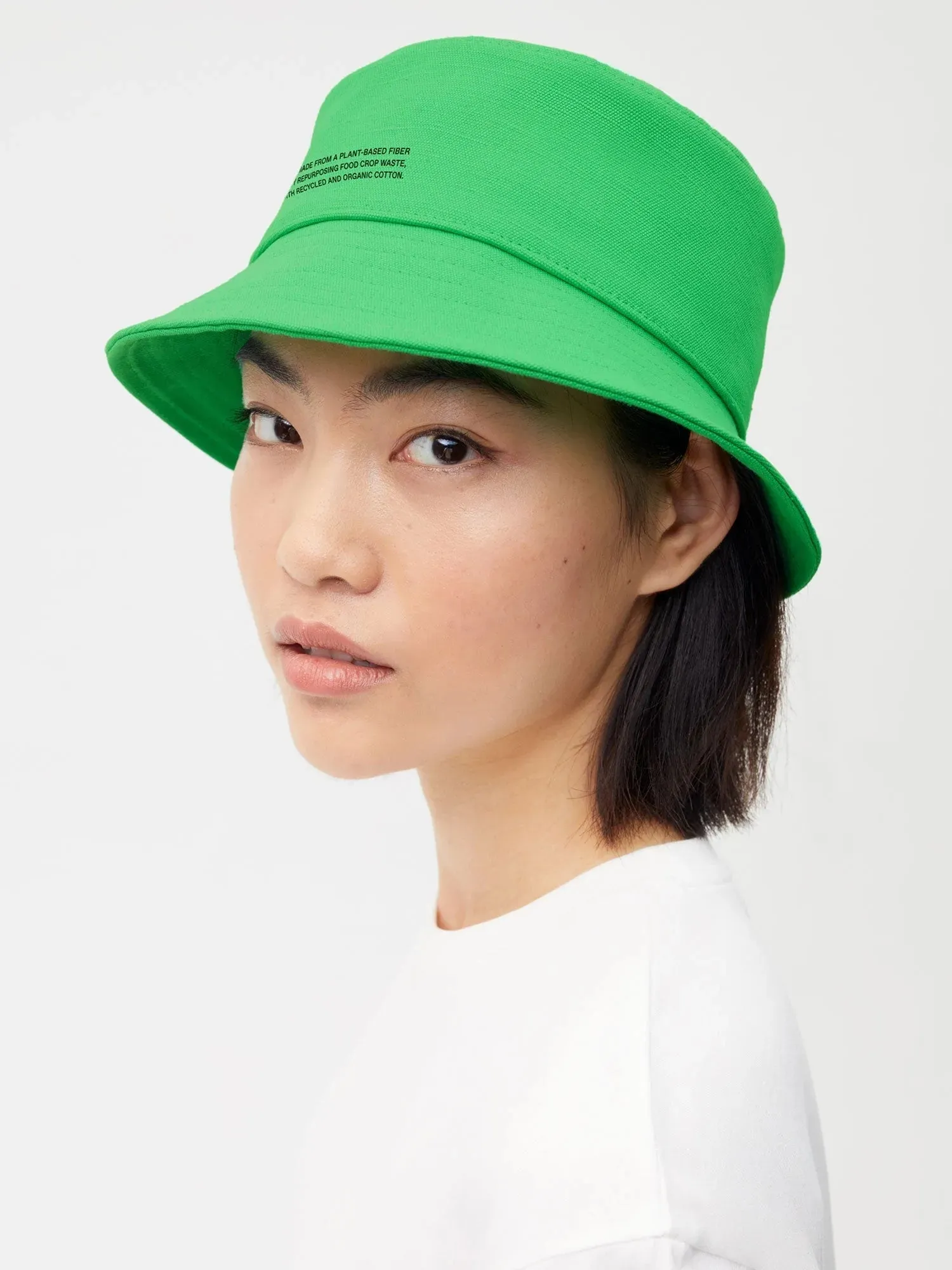 Oilseed Hemp Bucket Hat—jade green