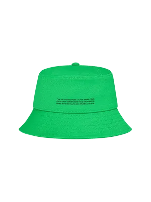 Oilseed Hemp Bucket Hat—jade green