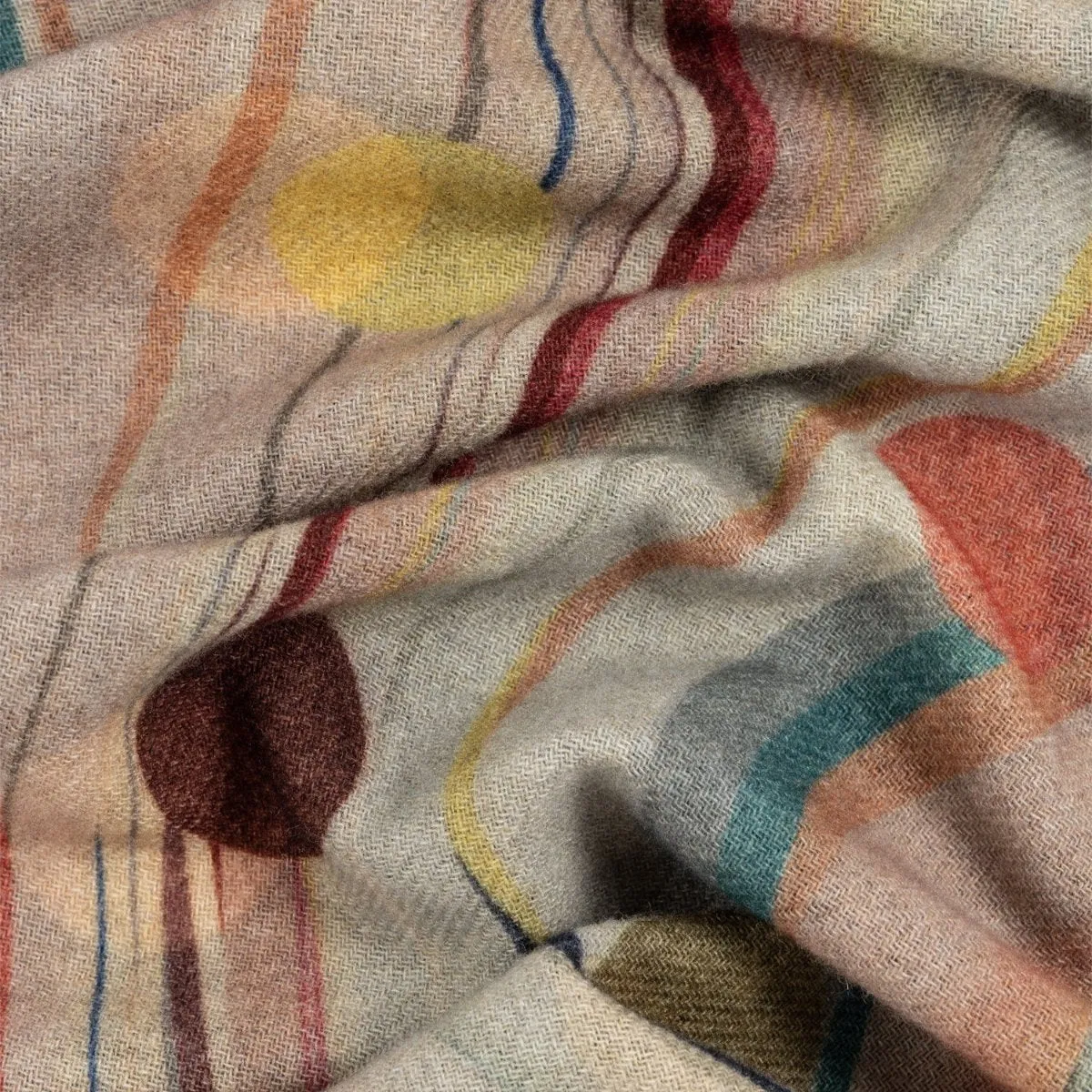 Paul Smith - Women's Polka Dot and Swirl Scarf