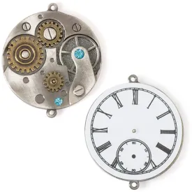 Pendant - 40mm Simulated Watch Movement