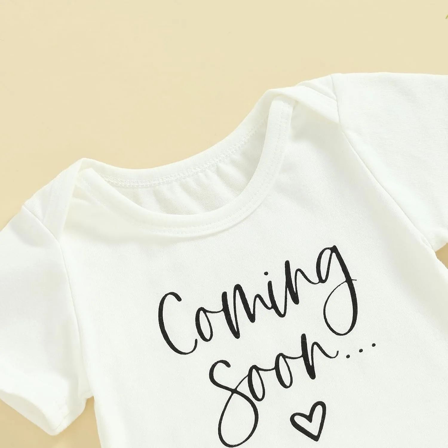 Pregnncy Announcement Baby Bodysuit Reveal Idea&Surprise Gift for Husband, Grandma, Grandpa or Family