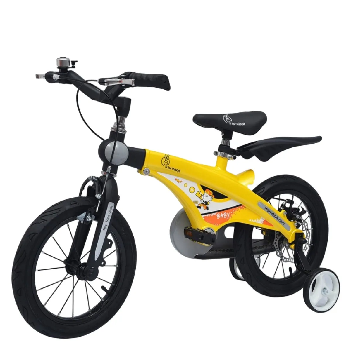 R for Rabbit Tiny Toes Jazz 16 Inch- Yellow