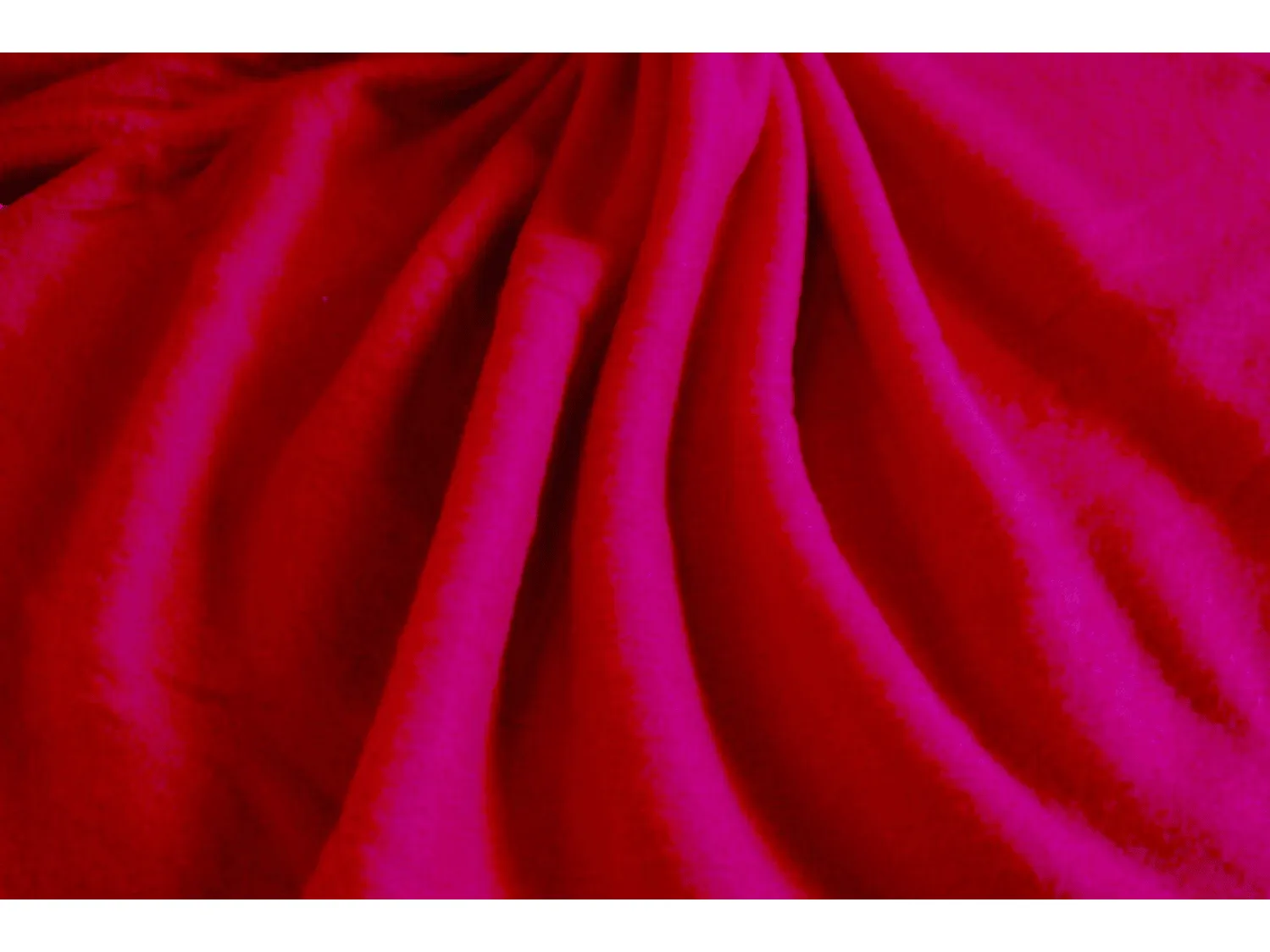 RED  Polar Fleece  Fabric 200 gsm - 150 cms - Anti Pil