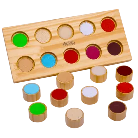 Sensory Board for Toddlers - Colourful Textured Toy