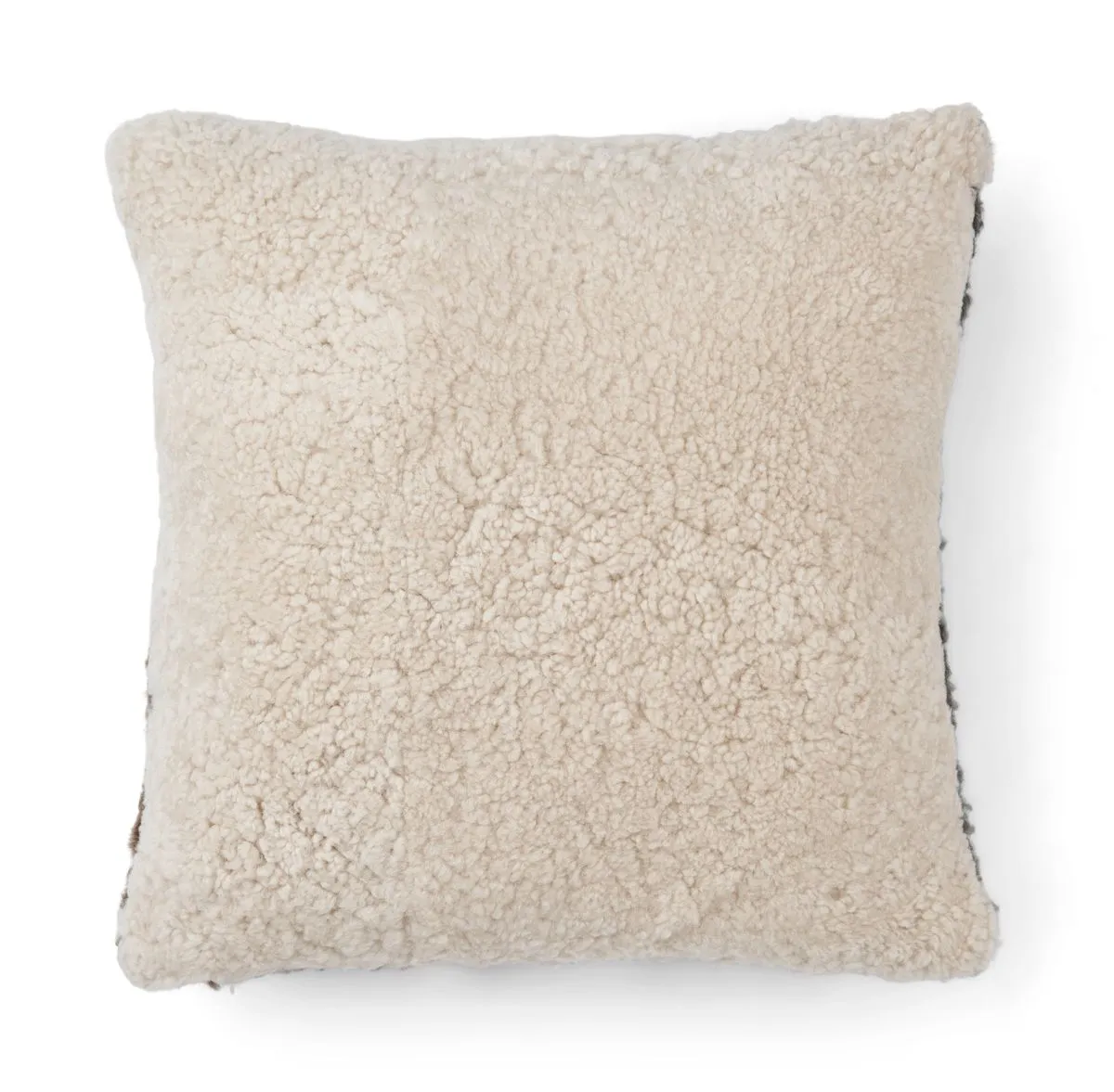 Short-Wool Sheepskin Cushion | Doublesided | 46x46 cm