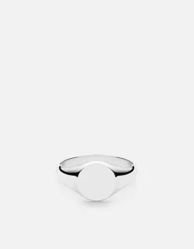 Signet Ring, Sterling Silver
