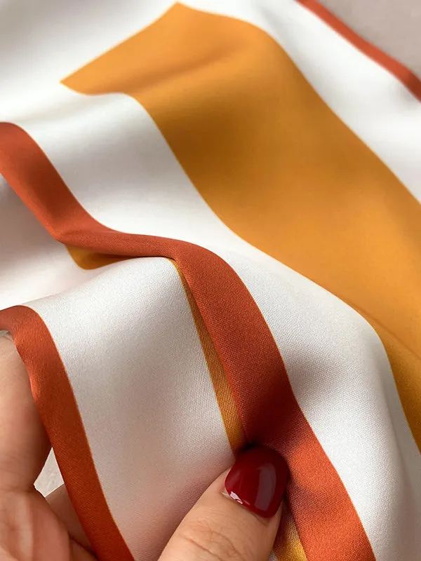 Urban Silk Imitation Letter Print Printed Scarf