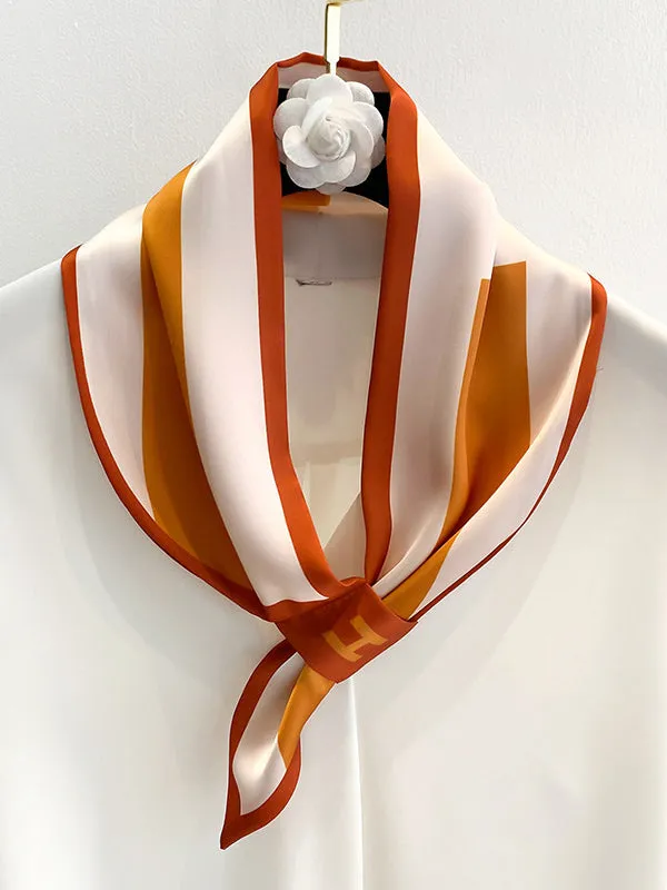 Urban Silk Imitation Letter Print Printed Scarf