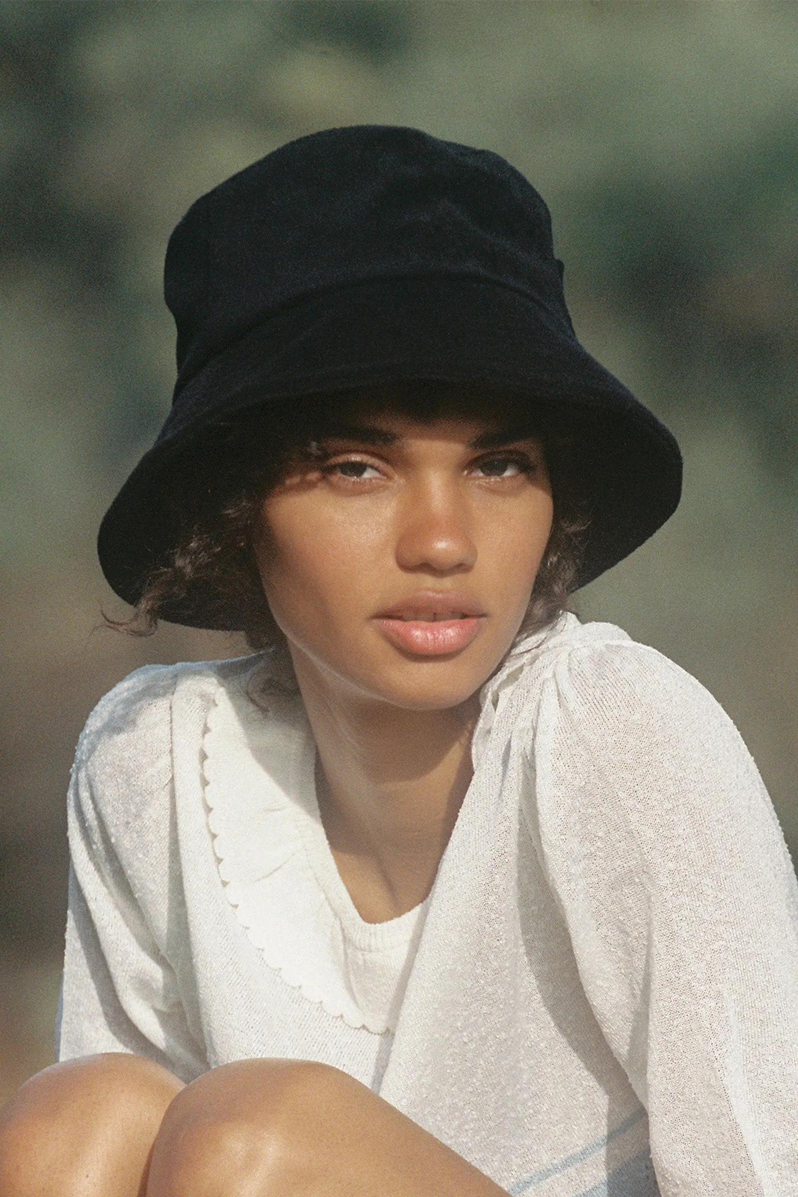 Wave Bucket - Black Terry