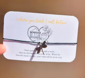 Wish Bracelet Gift | Luke’s Diner | Gilmore Birthday Gift | I smell snow Bracelet | Birthday Wish | Birthday Gifts For Lorelai | Sentimental