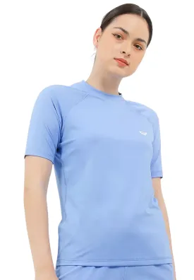 Womens Essentials Lycra Short Sleeves Ultra Marine