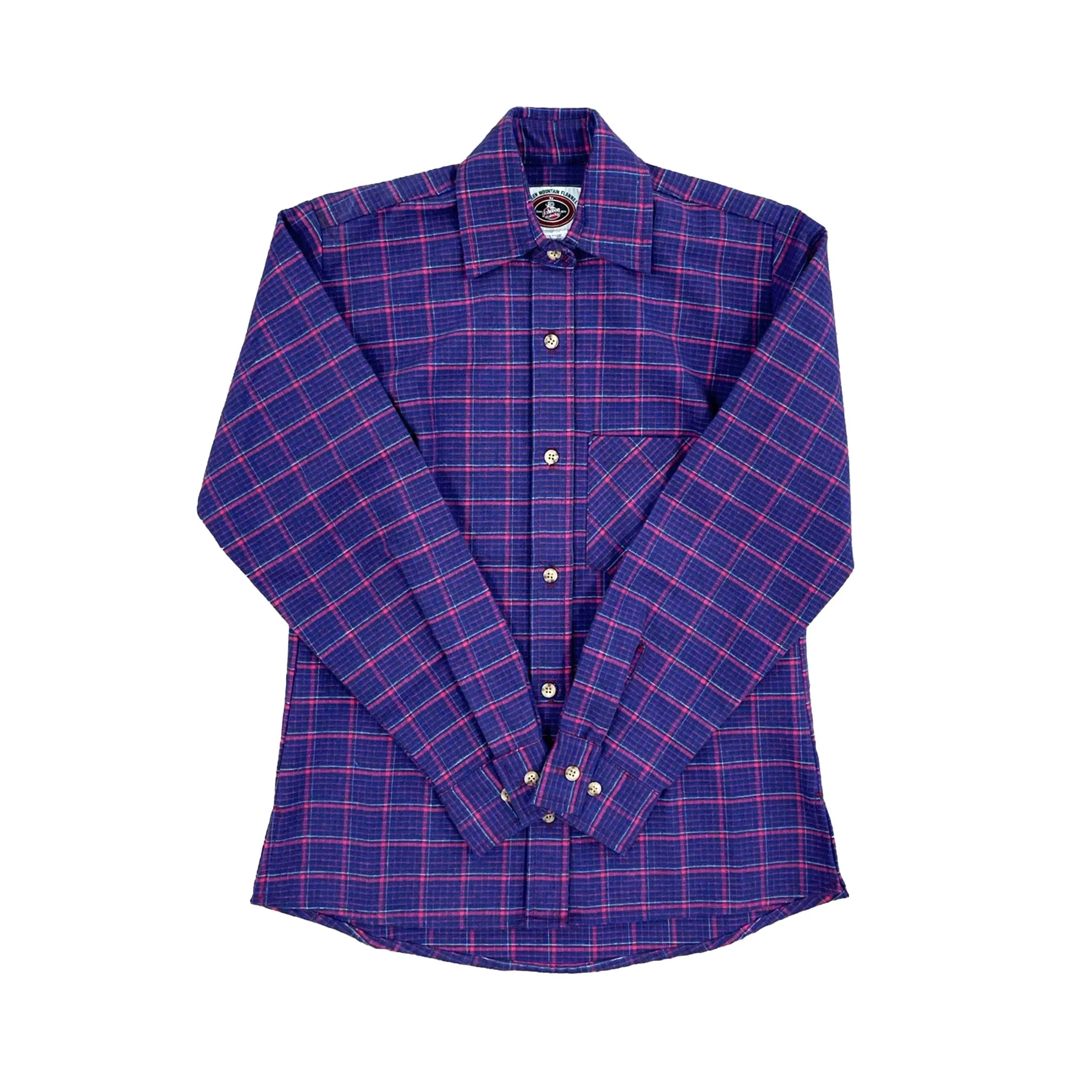 Women's Flannel Button Shirt