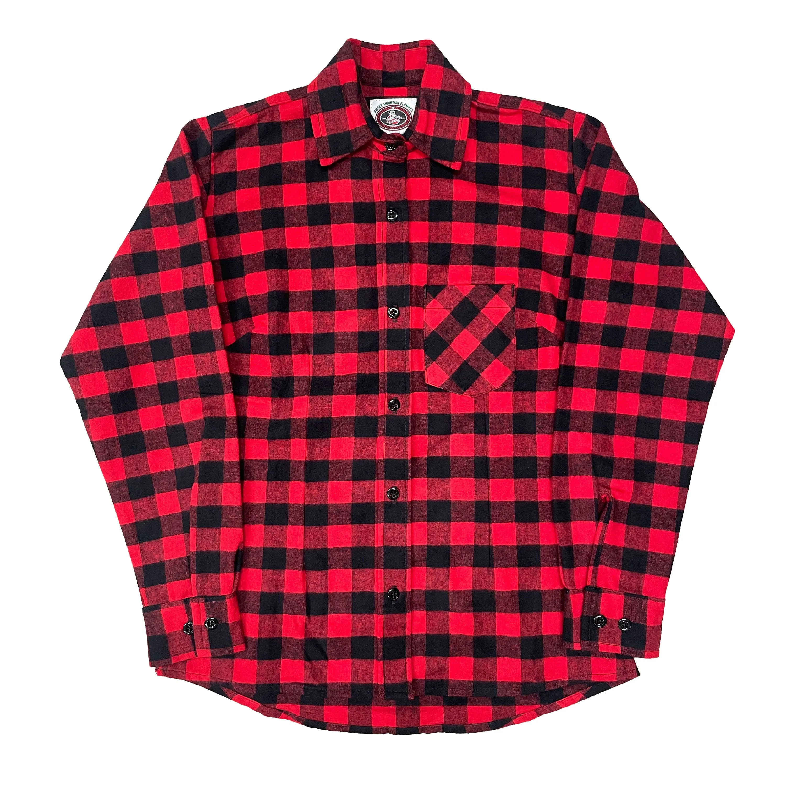 Women's Flannel Button Shirt