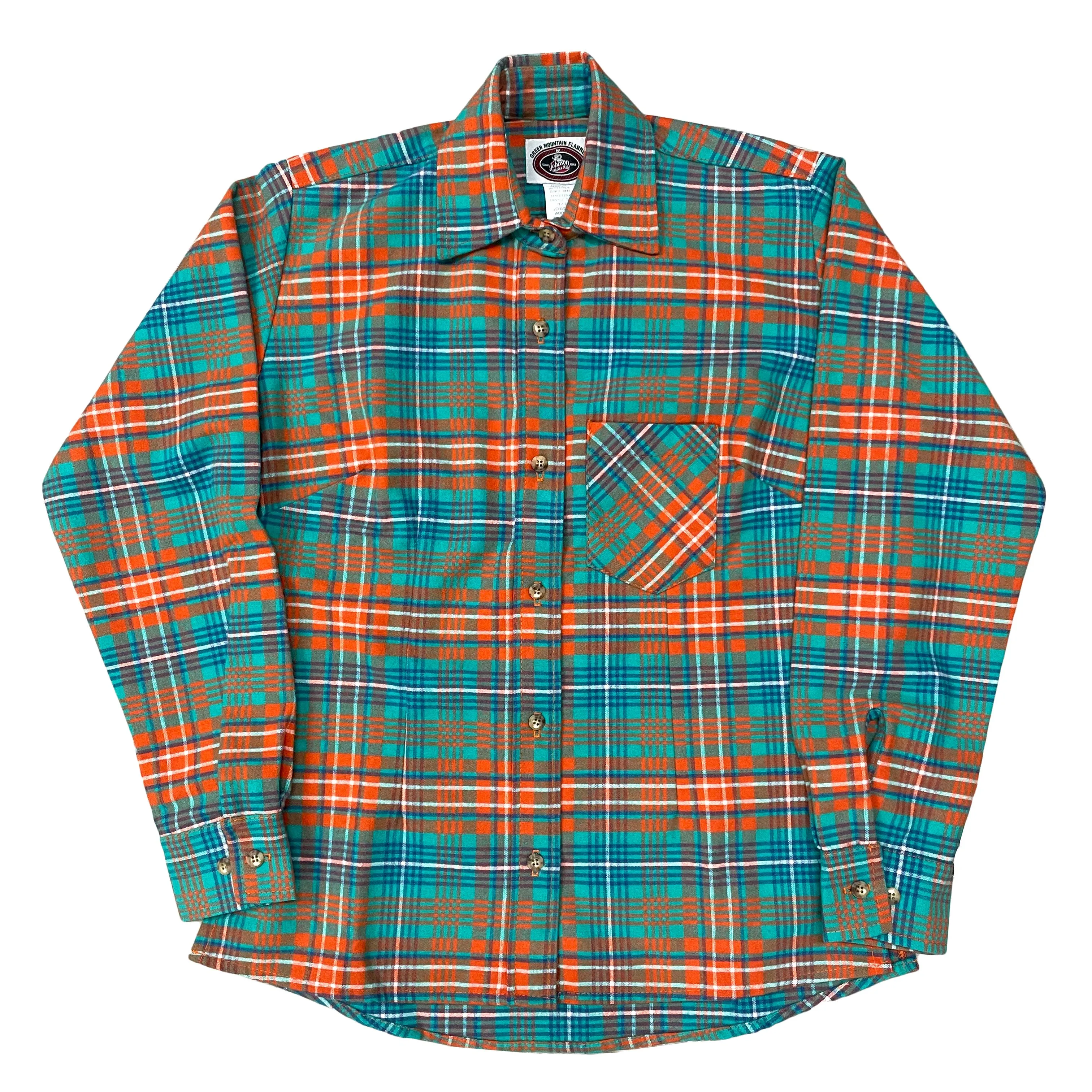 Women's Flannel Button Shirt