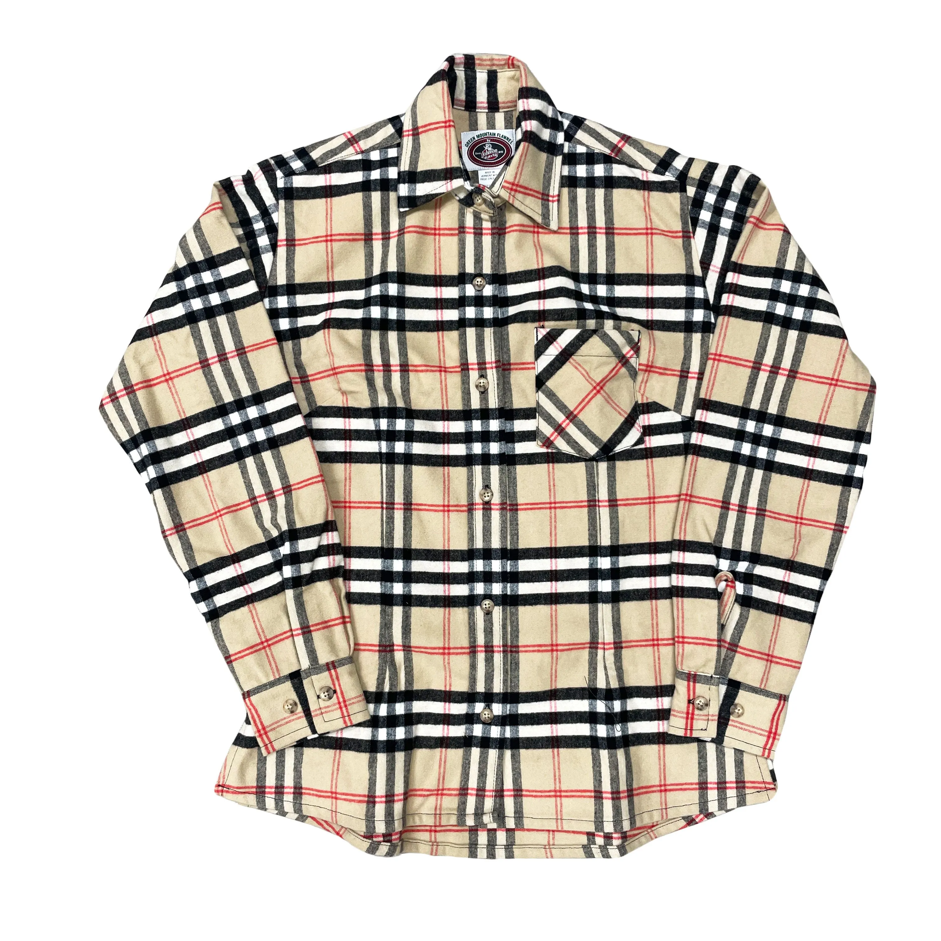Women's Flannel Button Shirt